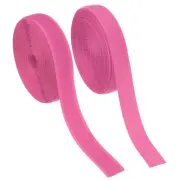 Sew on Hook and Loop Tape, 3/4 Inch Nylon Fastener Strips 5 Yards (Rose Red)