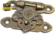 10 Pcs Decorative Hasp Latches Vintage Bronze Hook Locks with Clasp Closure Smal