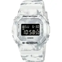 在飛比找ETMall東森購物網優惠-CASIO 卡西歐 G-SHOCK 冬季森林 雪地迷彩手錶 