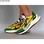 【日韓連線】SACAI X NIKE VAPORWAFFLE 黃綠 經典時尚運動慢跑鞋CV1363-700 男女鞋