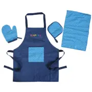 Kaplan Early Learning Lil' Cooks Chef Apron and Accessories Set