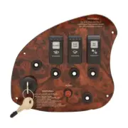 Rinker Boat Switch Breaker Panel 2060939 | Captiva 180 Woodgrain