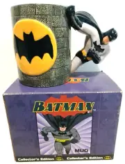 BATMAN Clay Art COLLECTORS EDITION MUG NEW in Box #2703