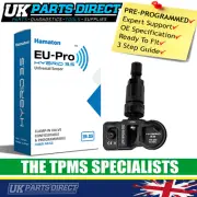 TPMS Tyre Pressure Sensor for Kia Picanto (14-16) - BLACK STEM - PRE-CODED