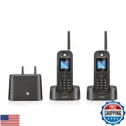 Motorola O212 DECT 6.0 Long Range Cordless Phone - Wireless Phones for Home a