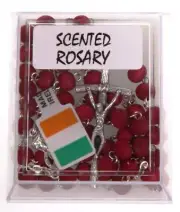 Irish J. C Walsh & Sons, Ireland PADRE PIO ROSARY ROSE SCENTED C230