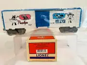 LIONEL 6-16738#2 Warner Bros.~ PEPE LE PEW & PENELOPE~ ANIMATED BOX CAR LK/N MOB