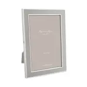 Addison Ross Chiffon Gray Enamel Picture Frame, 5 x 7