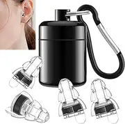 Concert Earplugs, Ear Plugs Concert, 4pcs Ear Plug, High Fidelity Concert Earplugs, 24db Advanced Filter Technology Ear Protection for Music Festivals, DJ's, Nightclub, Drummers.