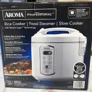 Aroma Professional 20Cup/3 Quart Digital Rice/Slow Steamer Cooker Arc-2000A