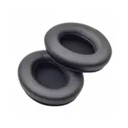Replace soft memory foam ear pads for parrot ZIK 1.0 by Philippe headphones for perfect high quality - Black