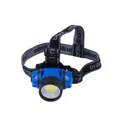 3 Mode Headlamp with COB LED Technology Navy 90 degrees Adjustable Headband Wide Beam Light Camping Running