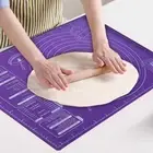 60x45 cm Silicone Baking Mat – Non-Stick Kneading & Rolling Dough for Pizza