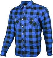 GMS Jaguar Motorcycle Shirt, black-blue, Size 2XL for Men Black Blue