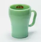 Fire King Jadeite Soda Mug Cup Milk Glass 200ml Made in Japan Green Cute New F/S