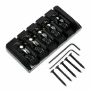 New 5 Black String Bass Guitar Replacement Bridge String Spacing 19mm Parts 0006