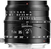 [TTARTISAN] 35mm F1.4 APS-C Tilt Shift Lens for Canon RF, Large Aperture Manual Focus Lens Compatible for Canon RF Mount Camera R7, R10, R50, R100, ect