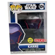 Funko POP Karre #504 Vinyl Bobblehead Star Wars Target Exclusive GITD New