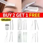 3PCS Eyebrow Razor Set Pro Trimmer Women's Sharper Facial Blade Hair Shaving AU
