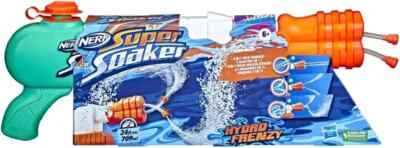 Hasbro NERF Super Soaker Hydro Frenzy 24 Fl.oz. 3-In-1 Soaking Fun 6+