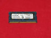 Crucial 4GB 2RX8 PC3-12800S DDR3 1600Mhz SODIMM 204Pin Laptop Memory RAM
