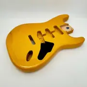 HooDoo Stratocaster Body Alder Sparkle Gold New HSB5193