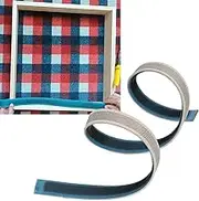 SustVita Rug Hooking Gripper Strip, 107cm Length Tufting Supplies for Carpet Fabrics and Cross Stitch Projects