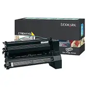 LEXMARK C780H1YG YELLOW PREBATE TONER YIELD 10000 PAGES FOR C780