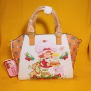 Loungefly Strawberry Shortcake & Friends Birthday Cake Satchel Handbag NEW