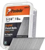 Paslode, Finishing Nail, 650230, 20 Degree Angled Galvanized, 16 Gauge, 2,000 pe