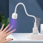 Nail Uv Lamp Quick Drying Bent Freely Professional Portable Nail Art Curing