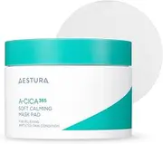 [AESTURA] A-CICA 365 Soft Calming Mask Pad, Sheet Mask for Quick Soothing and Redness Relief, Centella Asiatica for Dry and Sensitive Skin, 60 Pads