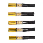 Filter Cigarette Holder Reusable Smoke Tar Filter Cigarette Holder For Men(5P DC