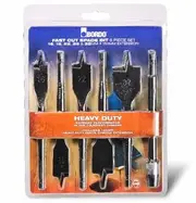 Bordo 2670-S2 - 6 Piece Fast Cut Spade Bit Set