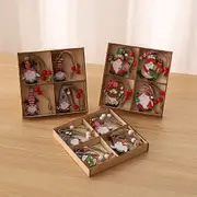 3 Set Christmas Decorations Christmas Tree Pendant-3 Color