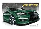 HSV VE II GTS POISON IVY A2 FRAMED PRINT (V199)