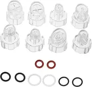 WOONEKY Facial Peel Tips for Hydro Facial Machine 1 Set of Small Bubble Tip for Beauty Equipment