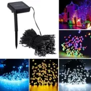 100/200/500 LED Solar Powered Fairy String Lights Outdoor Waterproof Xmas Party