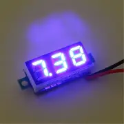 3Pcs Geekcreit® Blue LED 0.28 Inch 3.2V-30V Mini Digital Volt Meter Voltage Tester Two Line Voltmeter