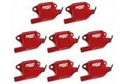 MSD Multiple Spark Coil Kit Red Suit GM LS2/LS7 (Set Of 8) MSD82878