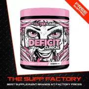 Faction Labs DEFICIT CLINICAL 25srv RASPBERRY SODA | Ectreme Fat Burner SALE!!!!