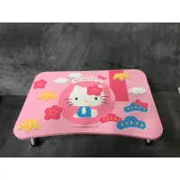 在飛比找蝦皮購物優惠-(全新)粉色Hello Kitty多功能折疊桌(材質:密度板