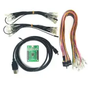 Arcade Encoder to USB Controller 187 Wiring 2 Players DIY Kit For Mame PC PS3 F