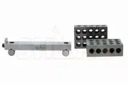 SHARS GROUND 1 x 6" PRECISION 5" SINE BAR .00004" & 1-2-3 BLOCKS SET NEW P