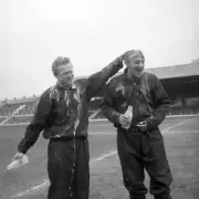 Soccer - FA Cup Final Build up - Manchester United - Old Trafford 1963 OLD PHOTO