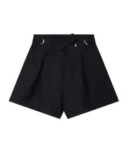 Lace up shorts 14Y,10Y Black