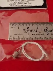 Dollhouse Electric Screw Base Socket Cirkit DIY Lamps Etc
