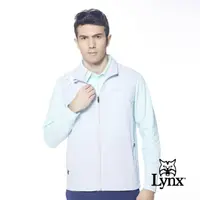 在飛比找momo購物網優惠-【Lynx Golf】男款造型配色織帶設計LOGO緹織網布剪