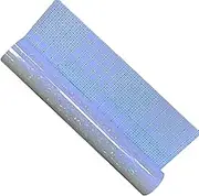 16.5" x 16 ft Holographic Clear Vinyl Broken Glass Holographic Sticker Paper Self Adhesive Waterproof Transparent Overlay Film Holographic Laminate Film