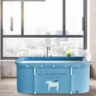 Bathroom Tub Maintenance Temperature Soaking Bathtub for Small Adult SPA